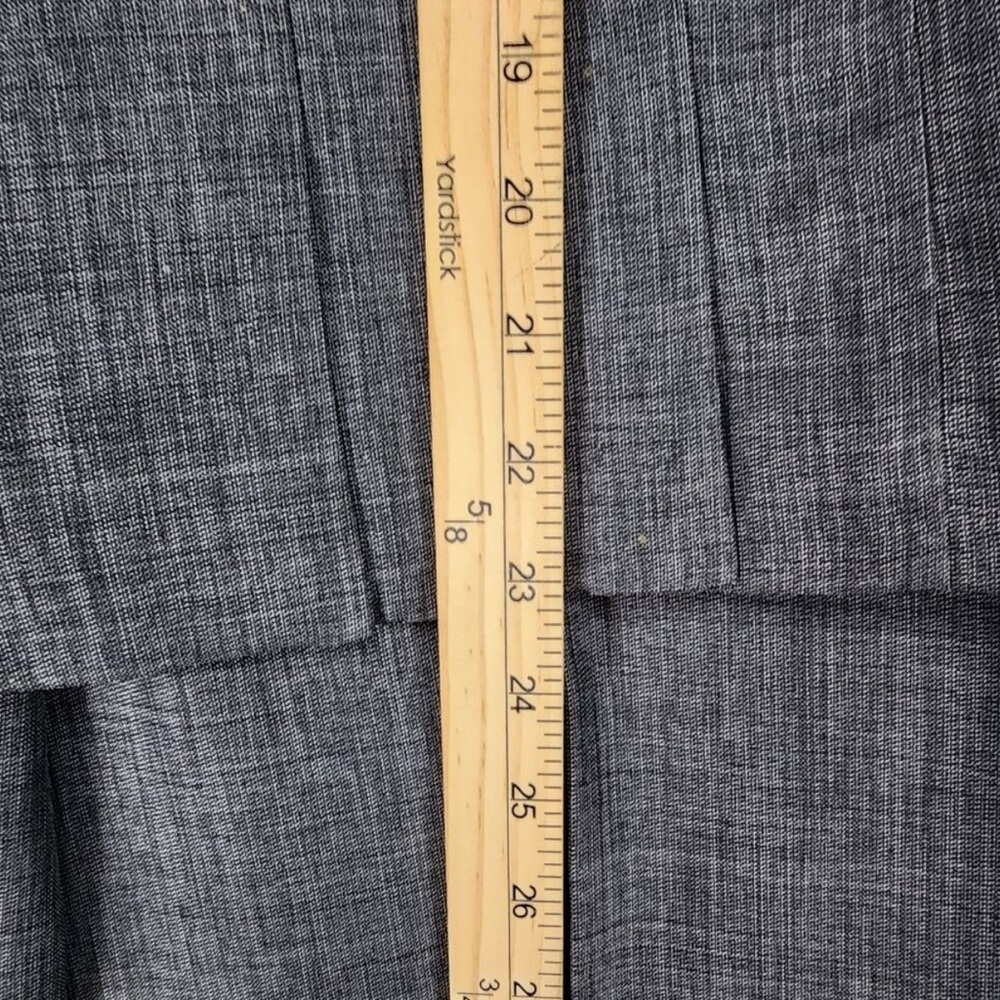 Le Suit 2 Piece Suit Womens 6 Gray Long Sleeve High Rise Pants *NWT* - Picture 4 of 9